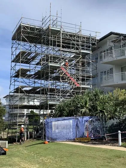 Casuarina Resort scaffold
